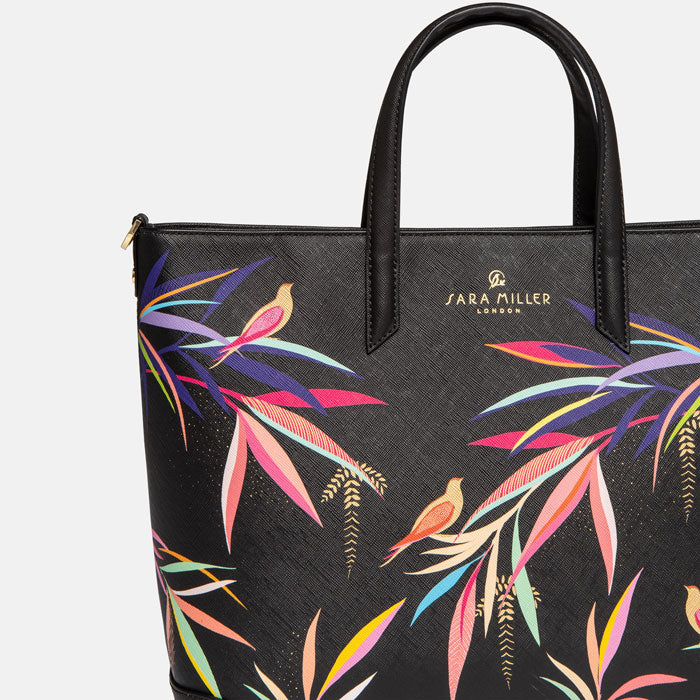 Black Bamboo Medium Tote