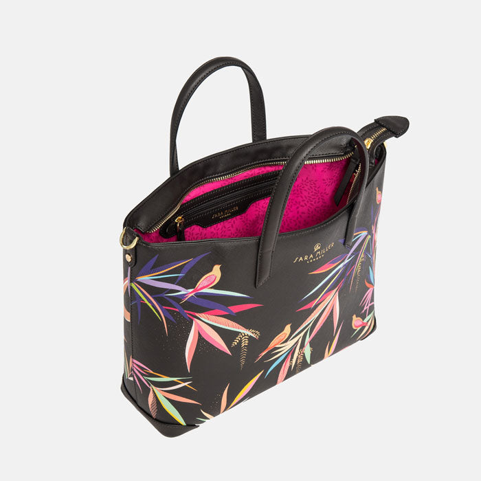 Black Bamboo Medium Tote