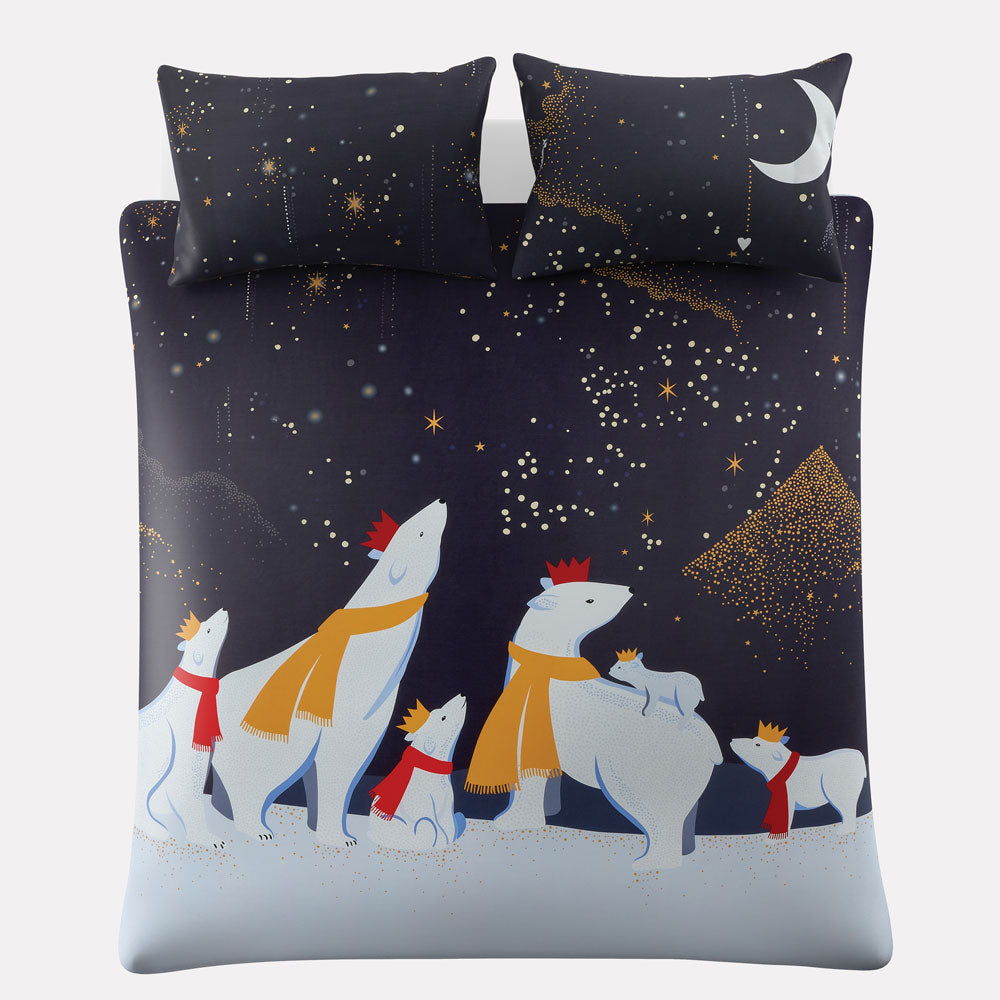 Christmas Polar Bear Bed Linen Collection