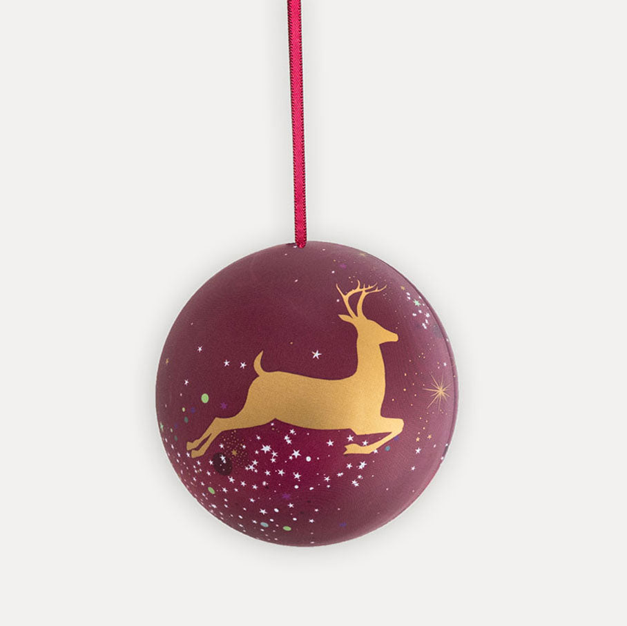 Christmas Fillable Tin Baubles - Set of 4