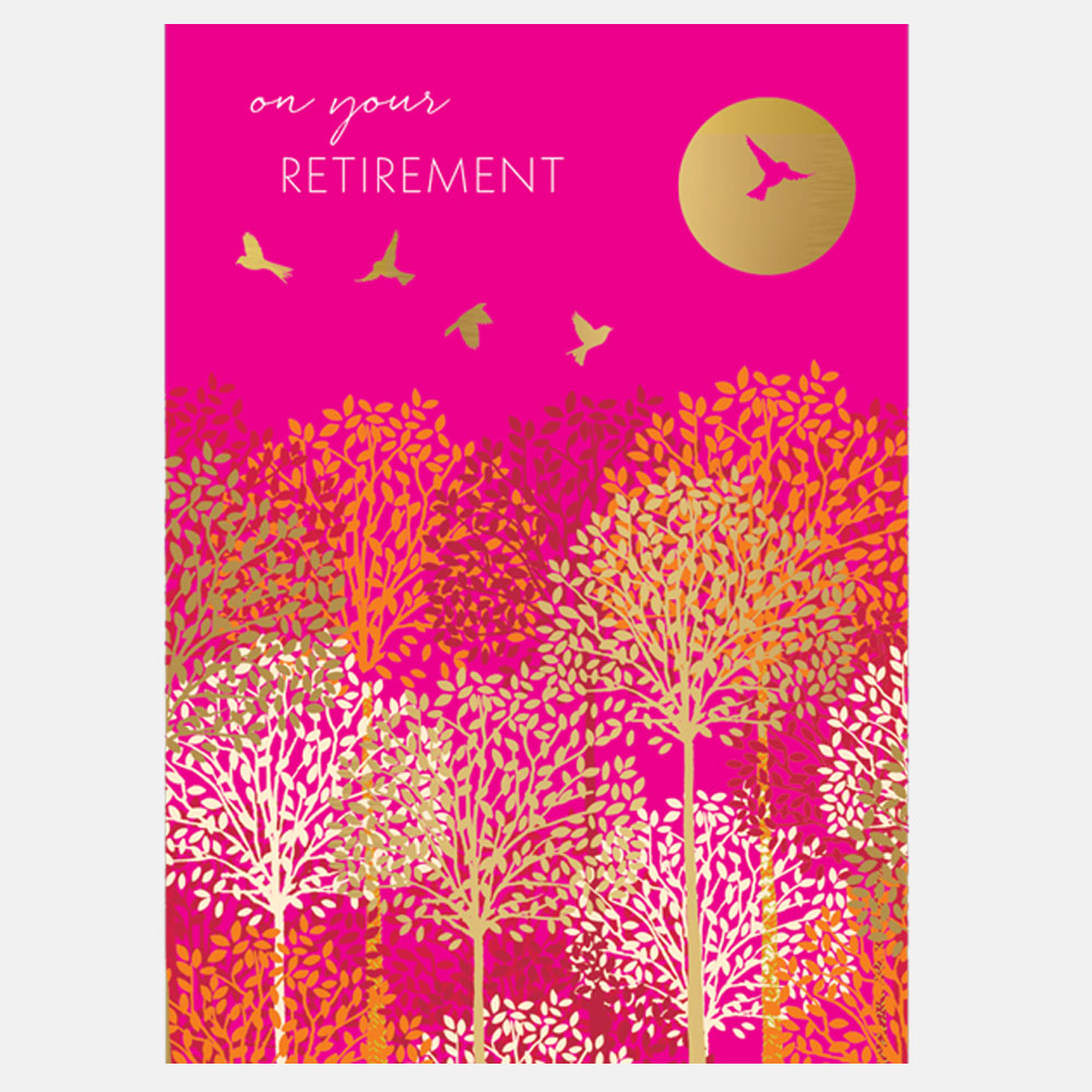 Carte Oiseaux à la retraite
