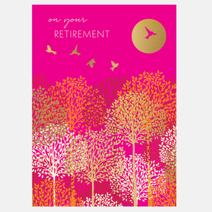 Carte Oiseaux à la retraite