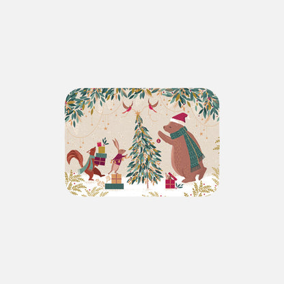 Santa Bear Pocket Tin