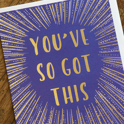 Little Gestures You've So Got This Card