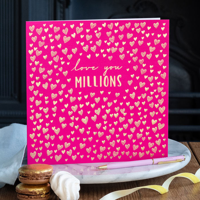 Little Gestures Love You Millions Large Card