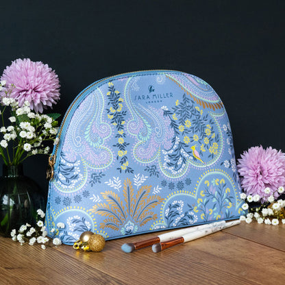 Grande trousse de maquillage décorative en filigrane