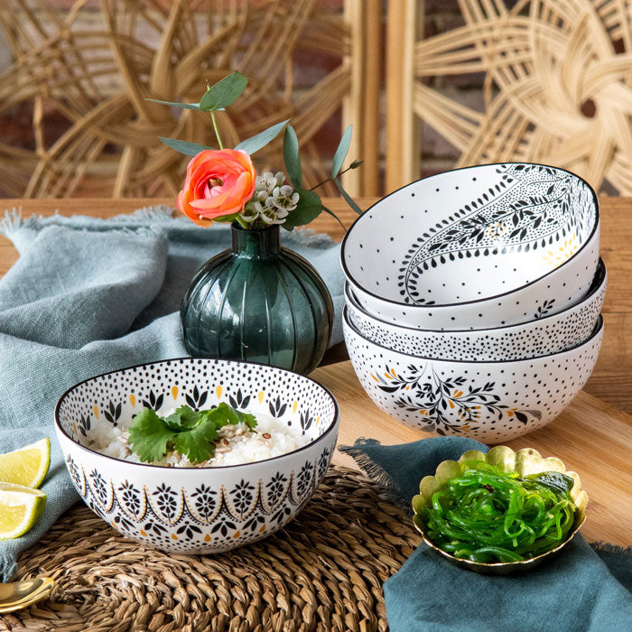Artisanne Noir Small Bowls - Set of 4