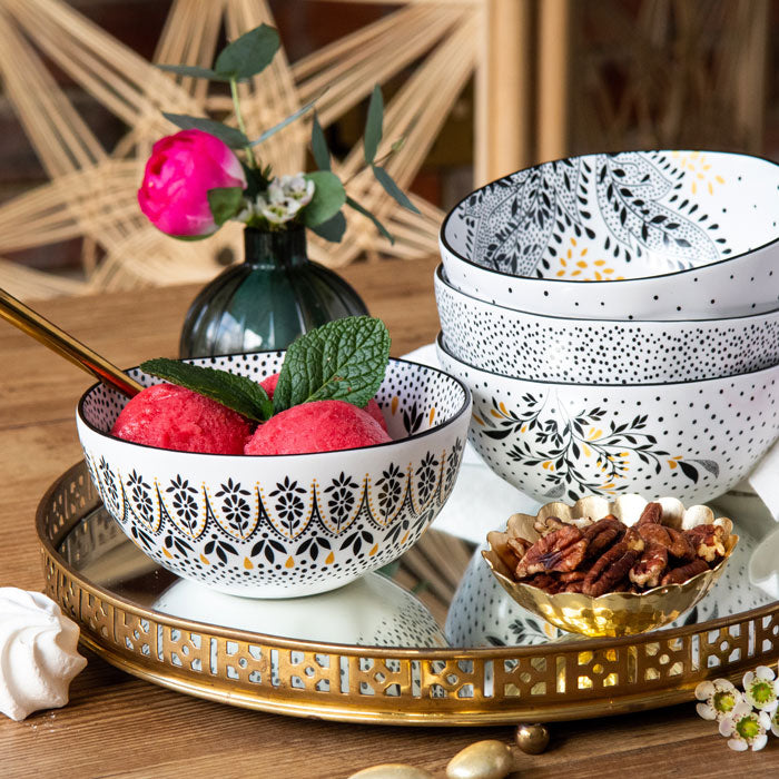 Artisanne Noir Small Bowls - Set of 4