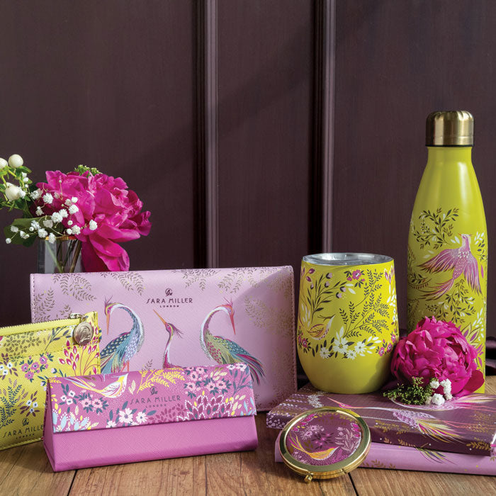 Mauve Songbird Glasses Case