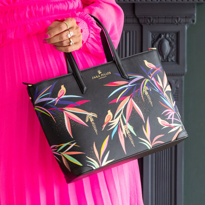 Black Bamboo Medium Tote