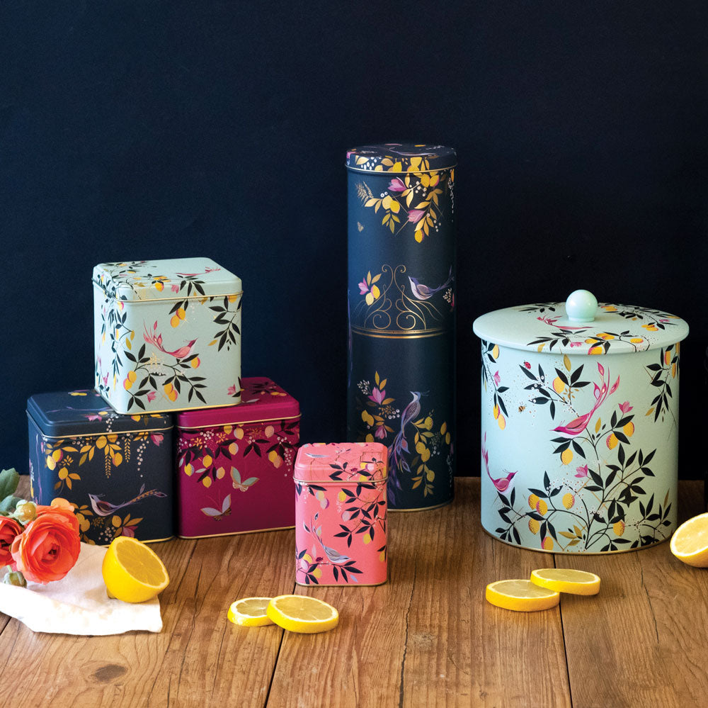 Orchard Square Tin Caddies - Set of 3 