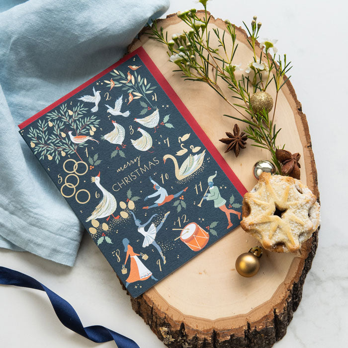 Twelve Days of Christmas Card
