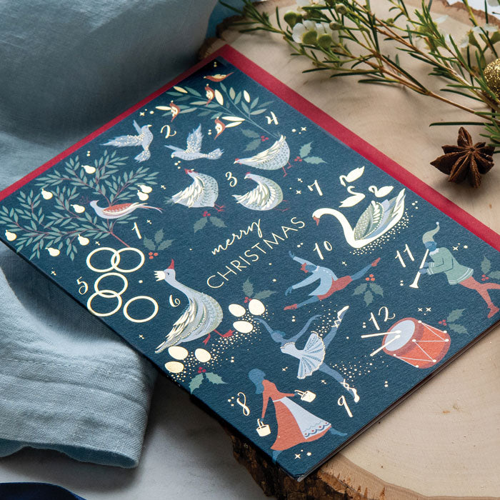 Twelve Days of Christmas Card