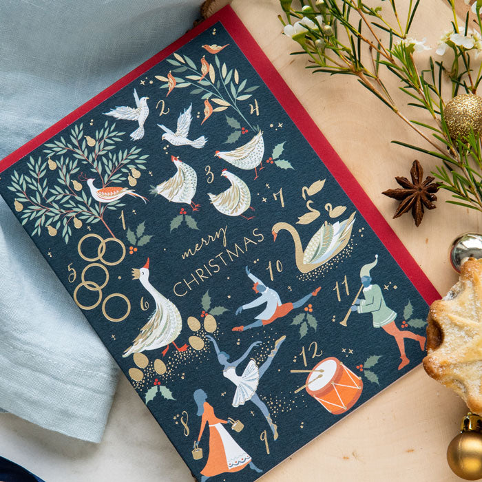 Twelve Days of Christmas Card