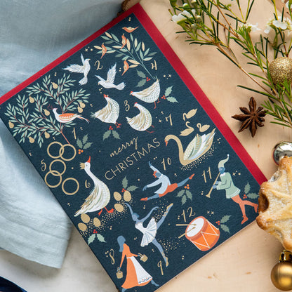 Twelve Days of Christmas Card