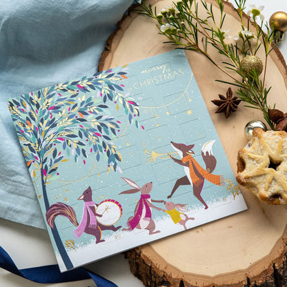Woodland Tales Advent Calendar Card