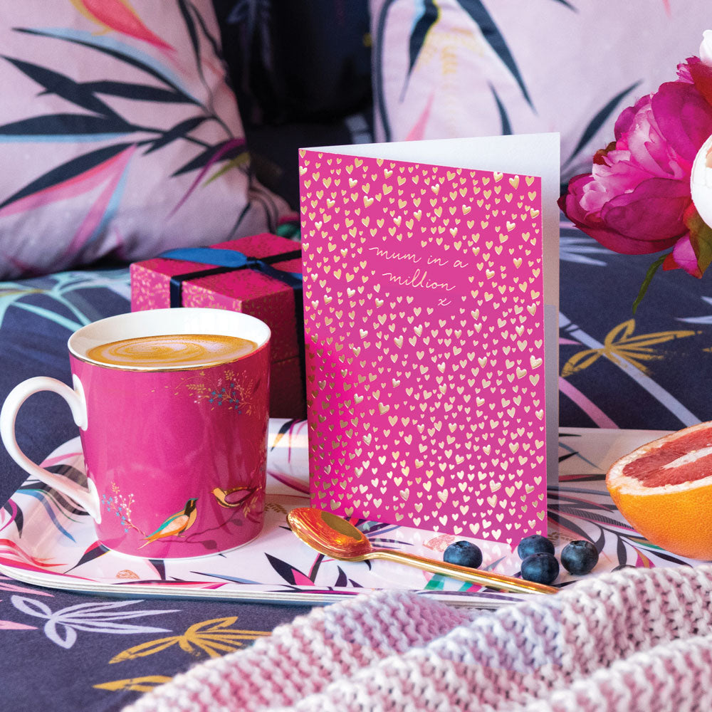 Pink Bird Mug