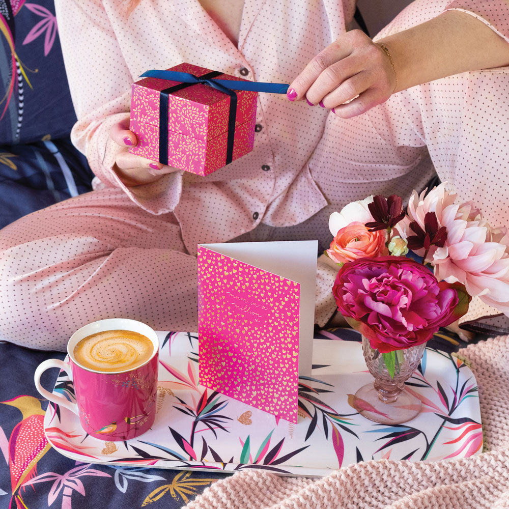 Pink Bird Mug