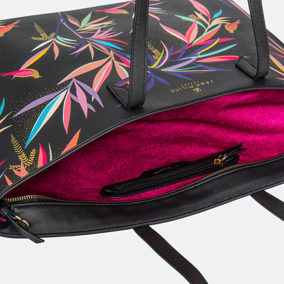 Black Bamboo Large Tote