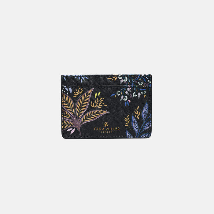Black Botanic Card Holder