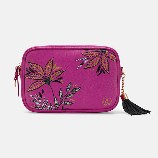 Pink Camera Crossbody