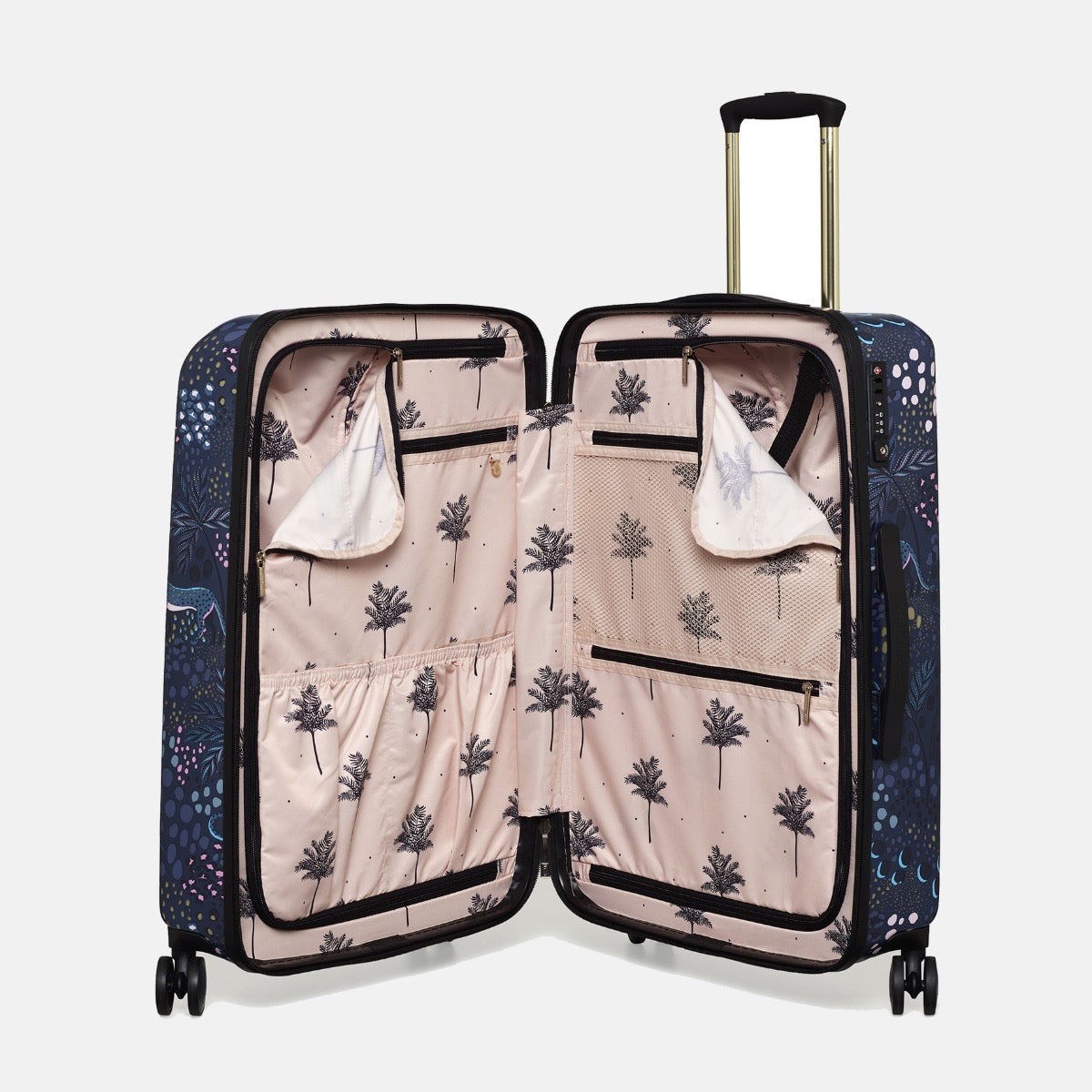 Midnight Leopard Cabin Case