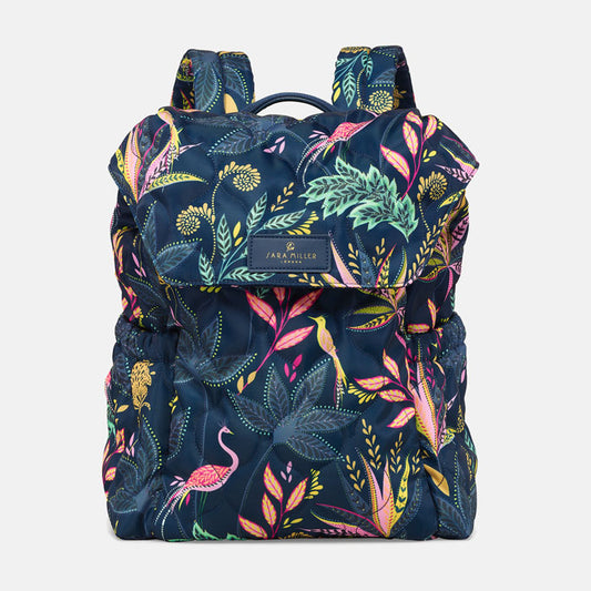 Botanic Paradise Quilted Backpack