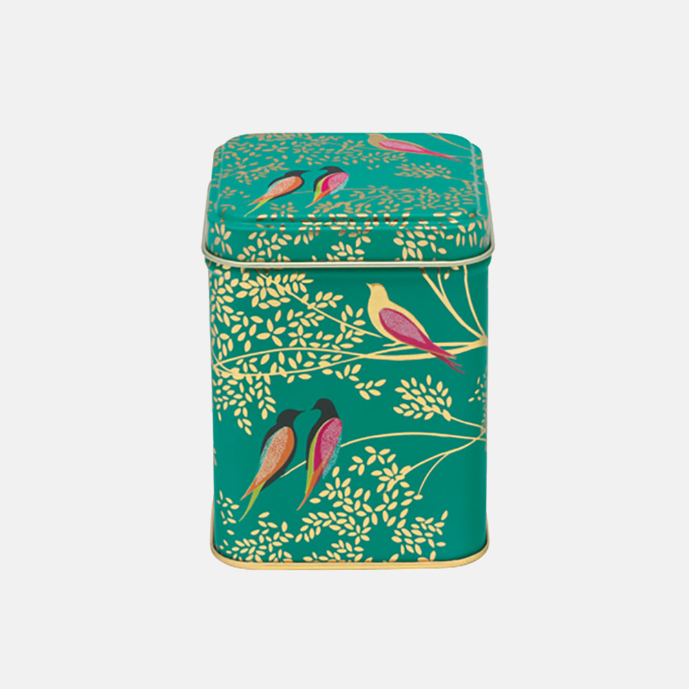 Birds Mini Rectangular Tin