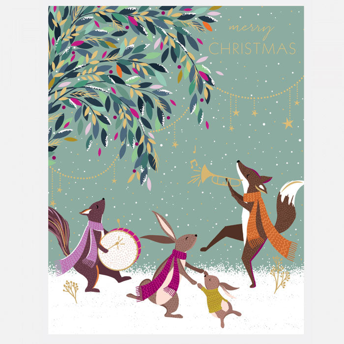 Woodland Tales Trio Christmas Cards - Assorted Set of 12