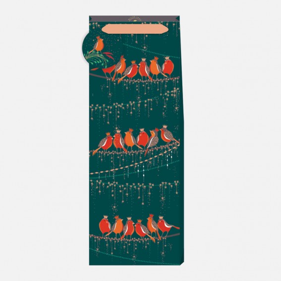 Rows of Robins Bottle Bag