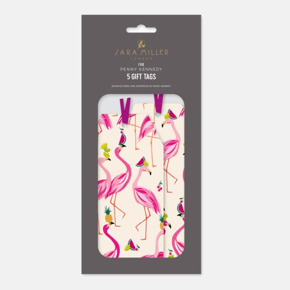 Fabulous Flamingos Gift Tags - Set of 5