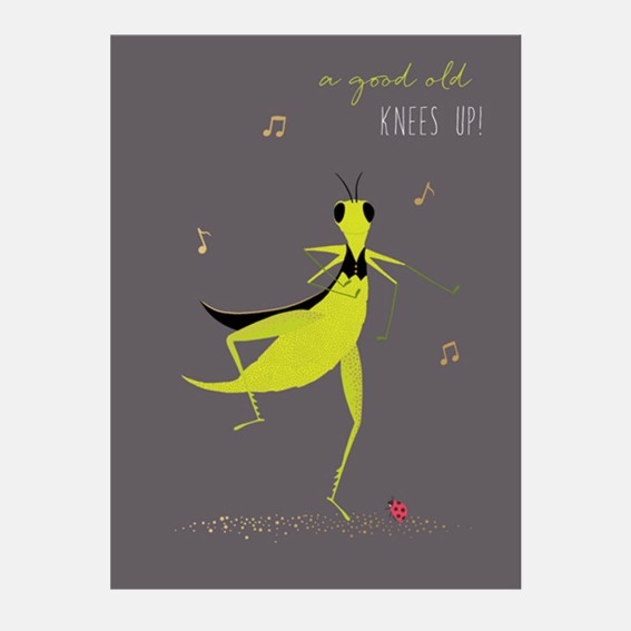 Knees Up Card