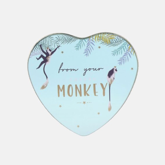 Little Gestures From Your Cheeky Monkey Small Heart Tin
