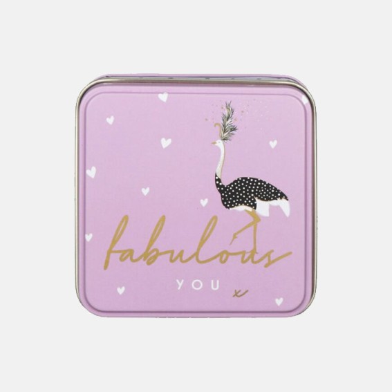 Little Gestures Fabulous You Small Square Tin
