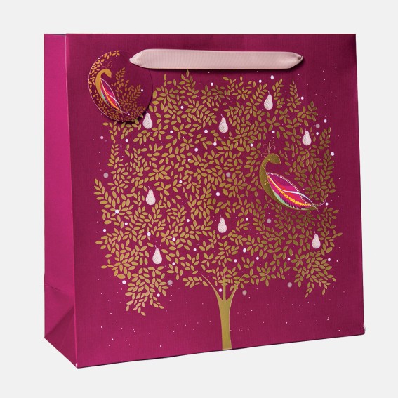 Partridge in a Pear Tree Large Gift Bag