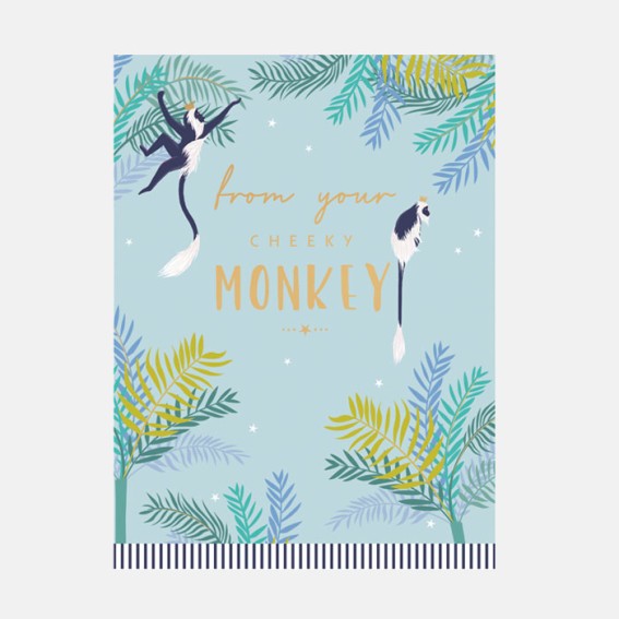 Little Gestures From Your Cheeky Monkey Card