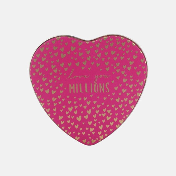 Little Gestures Love You Millions Small Heart Tin