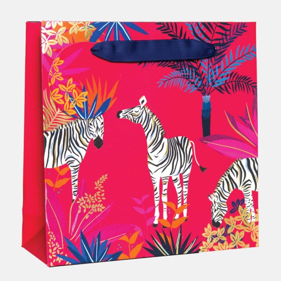 Zebra Medium Gift Bag