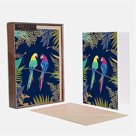 Parrot Notecard  - Set of 10 Cards