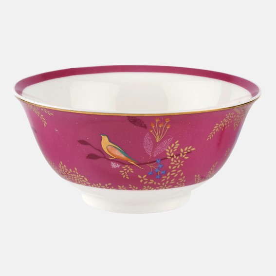 Pink Birds Small Bowl