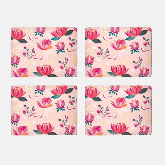 Pink Peony Placemat Collection