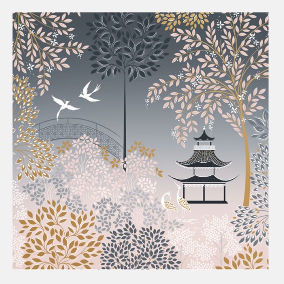Pagoda Garden Card