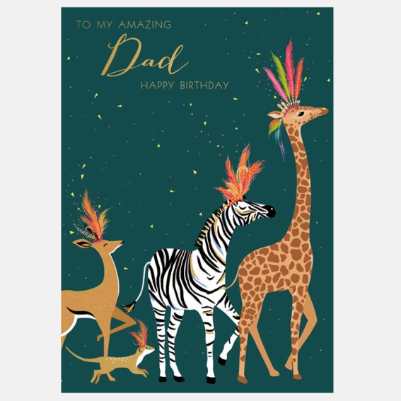 Party Parade Dad Birthday Card