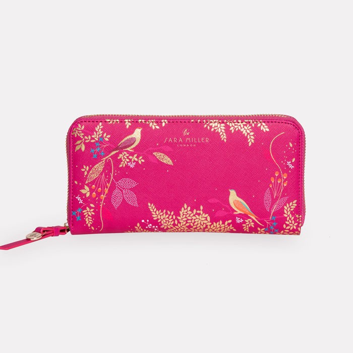 Buy Bright Pink Leather Women Wallet Wrist Pink Large Purse Online in India  - Etsy | Blue leather wallet, Wallets for women, Pink leather wallet