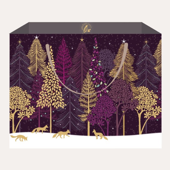 Winter Forest Large Gift Bag