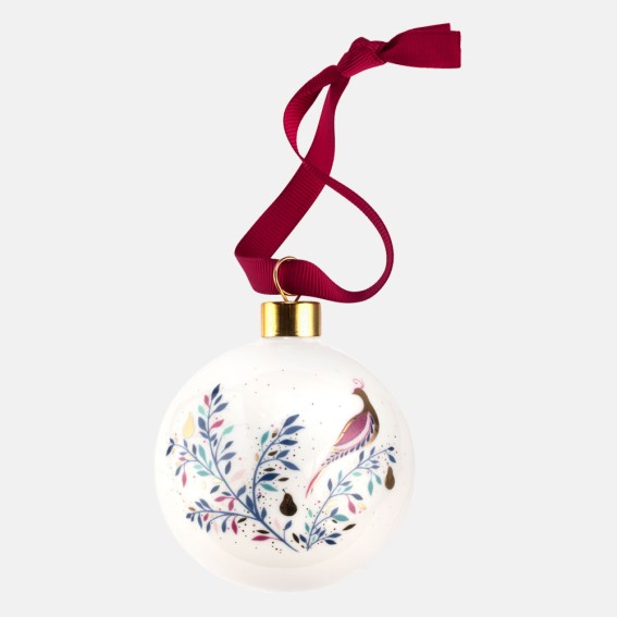 Partridge in a Pear Tree Bauble