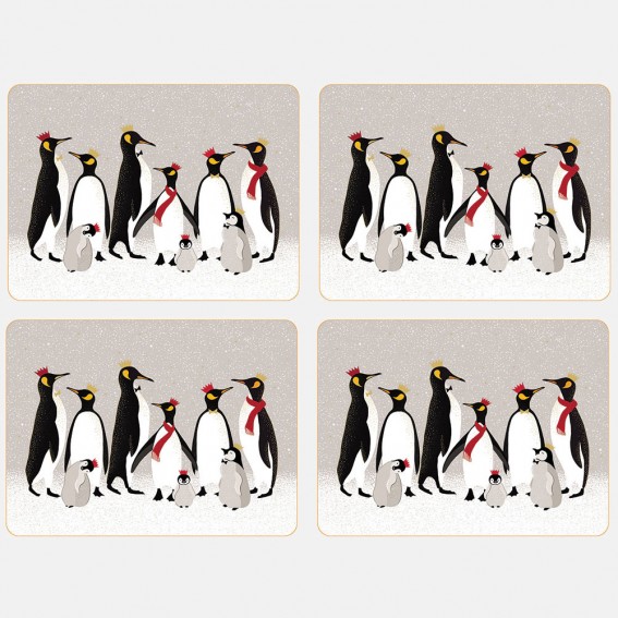 Penguin Large Placemats - Set of 4
