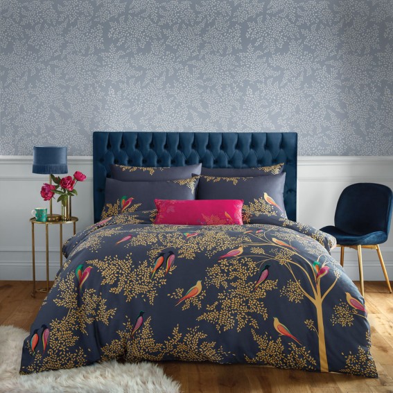 Sara Miller Designer Bed Linen, Bird Design Duvet Sets Uk